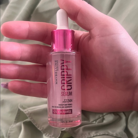 Maybelline Other - Maybelline Grippy Serum Primer in Pink with Metallic Cap